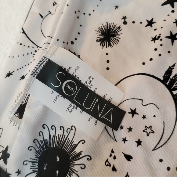 NEW Soluna Galaxy Reversible Side Tie Bikini Bottom Size Medium - Picture 9 of 11